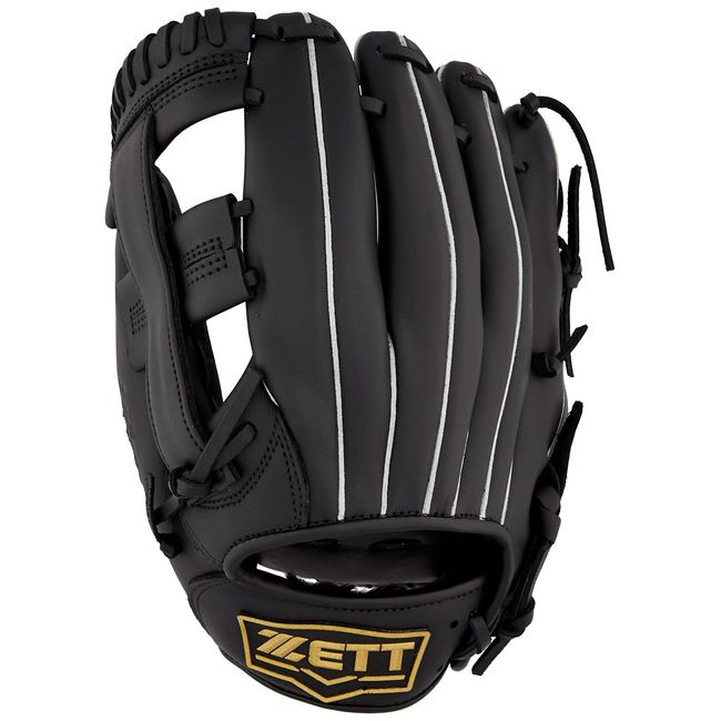 ZETT BSGB3920 Left-Handed Softball Lightex All-Round Baseball Gloves Black (1900)