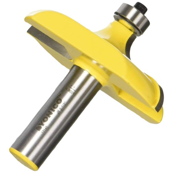 Yonico 13145 - Table Edge Router Bit, Traditional Ogee - Cutting Depth: 1" - 1/2" Shank