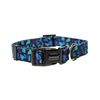Doodlebone Dog Collar, Electric Party, 6-11