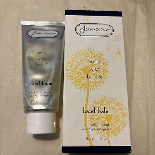 Glow-ology Hand Balm Clinically Tested  Hypoallergenic 85g 3oz Certified Organic