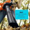 BLACK+DECKER 12 Amp High Performance Blower/Vacuum/Mulcher - BV6600