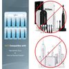 Toothbrush Replacement Heads Compatible with AquaSonic Black Series/Black Series