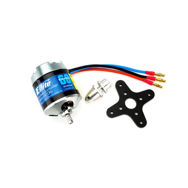 E-flite Power 60 Brushless Outrunner Motor 470Kv EFLM4060B Electric Brushless Motors Air