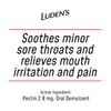 Ludens Throat Drops, Sugar Free Wild Cherry, 25 Count