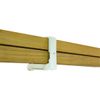 Fackelmann Tablecloth Clips Set, White, 17 x 11.7 x 1.8 cm