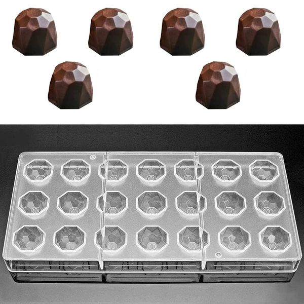 Transparent Chocolate Mold, Transparent Pastry Making Mold, Plastic Transparent Plastic Jelly Candy Making Mold, for DIY Handmade, Pastry Making, Kitchen Baking