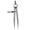 ZLKSKER 6 Inch Adjustable Lockable Steel Divider Wing Leather Compass