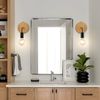 2PCS Modern Wall Sconce Bathroom Vanity Wall Light Mirror Front Lamp Waterproof