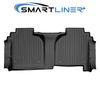 SMARTLINER Black  2nd Row Floor Mat Liners for 2019 Silverado/Sierra Double C