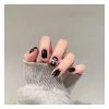 Lwenjing Nail Tips, False Nails, 3D Nail Tips, Handmade Nail Tips, Wedding Nails, Cute, Short, Nail Tips, Popular, Japanese Style, Bride Nails, Glossy, False Nails, Pack of 24