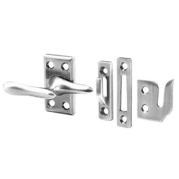 Prime-Line H 4158 Satin Nickel Casement Window Lock (Single Pack)