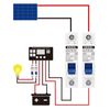 DIHOOL Miniature Circuit Breakers, 2pcs 32A 12-240V DC Disconnect Switch, DIN Rail Mount Breaker