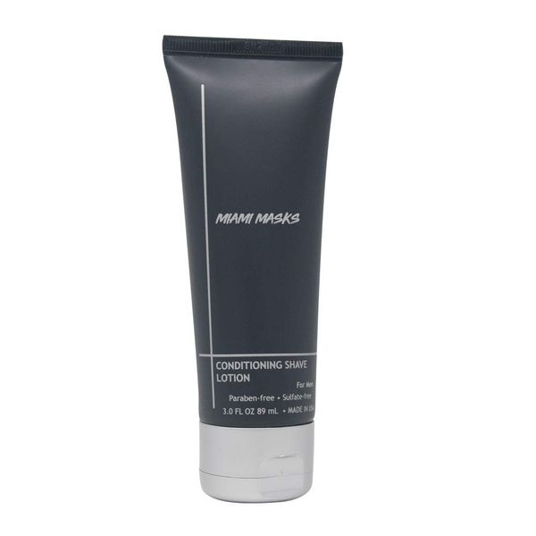 Miami Masks Shave Cream Conditioning Shave Lotion 3oz