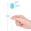 (50 Pack) Disposable Mouth Swabs Sponge - Unflavored & Sterile Oral Swabs Dental Swabsticks for Mouth Cleaning(Contains tooth powder)