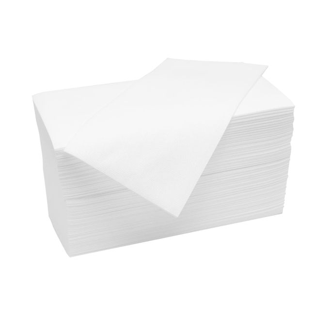 Antibacterial Counter Cloths, 100 Pieces, White