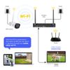 ANNKE 2x 3MP Wireless Outdoor Security IP Camera WIFI Two Way Audio AI Detection