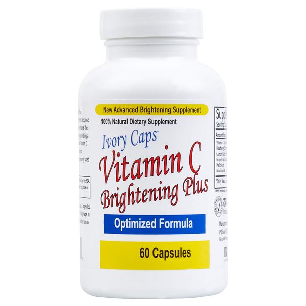 Ivory Caps Maximum Strength Vitamin C Brightening Plus 60 Caps