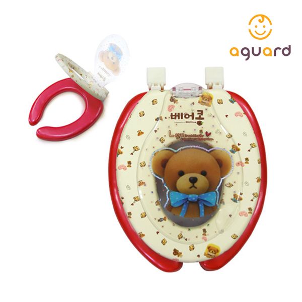 (5,000 won SHOP💸) Agard Bear Kong Toilet Seat Cover 1 Pack Baby and Toddler Toilet Seat