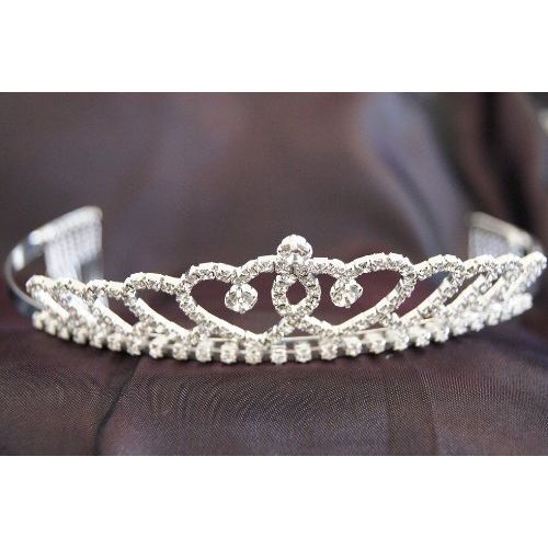Beautiful Bridal Wedding Tiara Crown with Crystal Party Accessories C110014