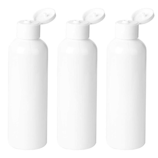 5pcs Travel Size Squeeze Bottles For Shower Gel And Shampoo