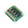 WINGONEER PC817 4 Channel Optocoupler Isolated PCB Voltage Converter Adapter Module 3.6-30V Driver Optical Isolation Module