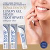 Xylitol Toothpaste, Silver Toothpaste Multipack with Fluoride for Adults, Royal Denta Silver for Fresh Breath