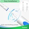 Toothbrush Heads Compatible with Most Braun Oral B, 10 Pack Professional Electric Toothbrush Replacement Heads Adults Precision Clean Brush Heads Refills