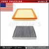 Set For IMPREZA ASCENT CROSSTREK OUTBACK COMBO Air Filter+CHARCOAL Cabin Filter