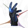 J&S Sporting Spider Grip Nonslip Golf Glove (Blue, Large (24))