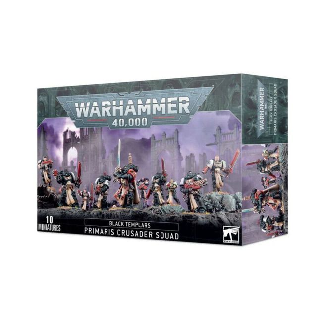 Games Workshop Warhammer 40,000 Black Templars: Primaris Crusader Squad