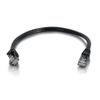 C2G 83179 0.3m Cat5e Booted Unshielded (UTP) Network Patch Cable - Black