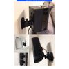 Hsthe Sea 2 Packs Black Universal Wall Mount Speaker Brackets