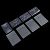 12Pcs Nail Stamper Scraper Set Double Silicone White Clear Stamp Rhinestone Pen