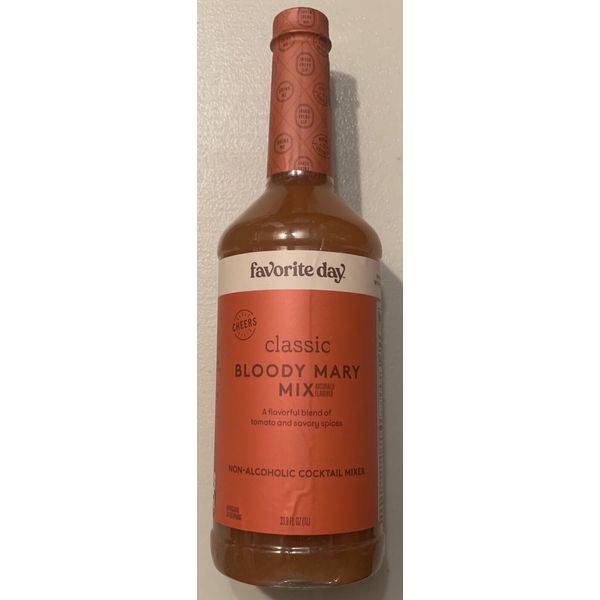 Classic Bloody Mary Mix / Non-Alcoholic Cocktail Mixer by Favorite Day (1 Liter)