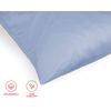 fleuresse Uni Colours Satin Teal 50 x 50 cm