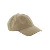 Beechfield® B652N Organic Cotton 6 Panel Dad Cap - Natural