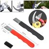 4 Pcs Blade Sharpener Whetstone Knife Stone Garden Tool Pruner, Shears, Scissors
