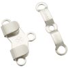 Clover Double Front Easy 2 Pairs Silver 26 – 525