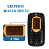 X AUTOHAUX 8A6T-14529-AB 8A6T14529AA CA6914529AA Car Master Power Window Switch
