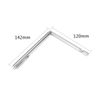 MASUNN 2 Pcs Brass Sliver Dowsing Divining Rods Water Witching Lost Objects