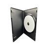 10 X Single Black 7mm Spine DVD/CD/BLU RAY Case By Dragon Trading®