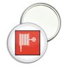 Fire Hose - 77mm Round Compact Mirror