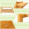 Raised Garden Bed Elevated Planter Box Kit w/8 Grids & Folding Tabletop