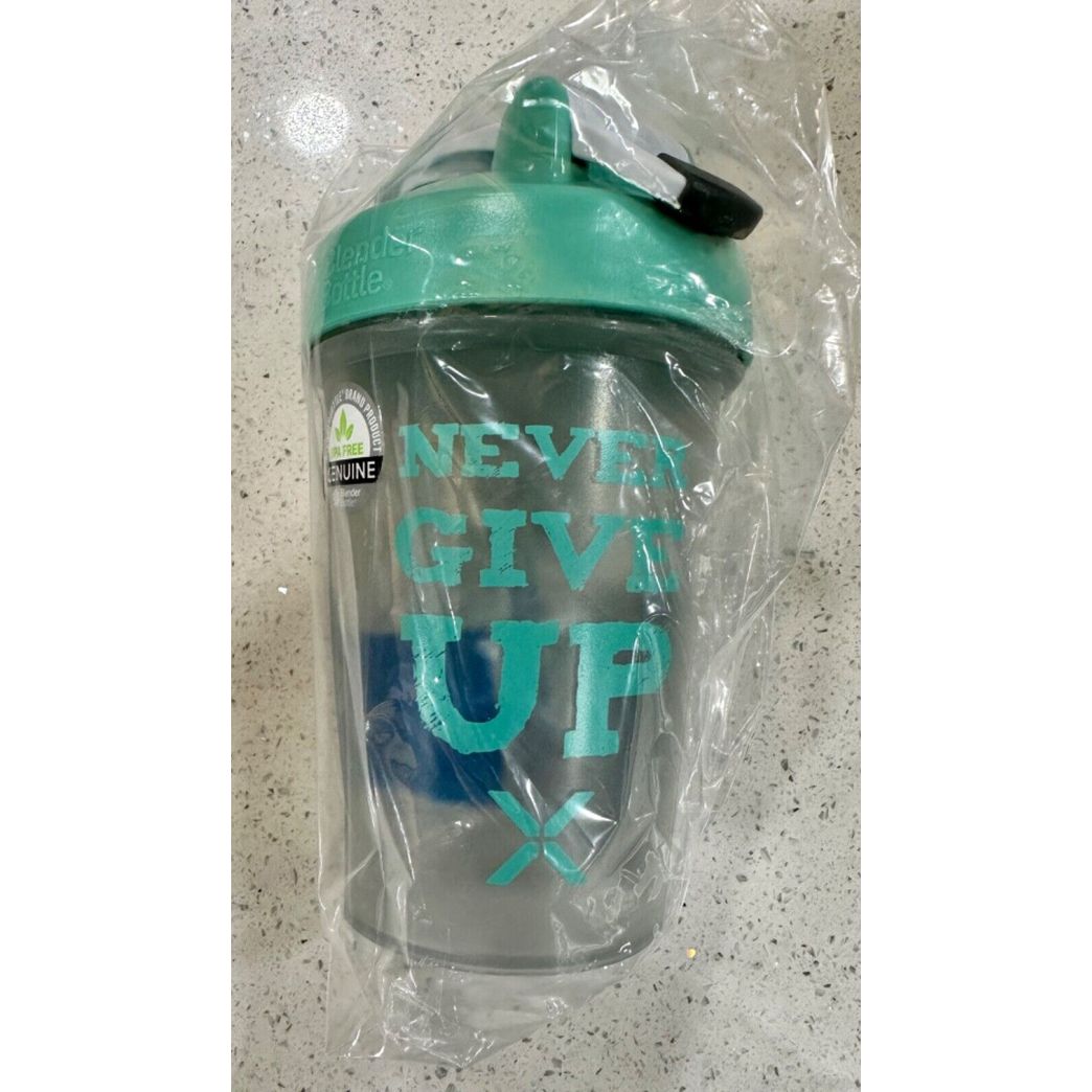 Xyngular 12 oz Never Give Up Blender Bottle Shaker Cup - New in