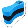 Elevon Complete Swim Training Set Including Water Dumbbell Weights, Floating Belt and Pull Buoy Leg Float, Blue