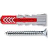 Fischer 544018 Duopower Dowel with Screw, Grey