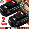 2Pack 18V NiCd Replacement Battery for Porter Cable 18-Volt PC18B Cordless Tools