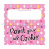 The Cookie Countess Bag Topper 4" with PYO Instructions - Heart Flutter