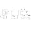 E-outstanding 5PCS PCB Mount DC003 3.5mm x 1.3mm 3 Pin DC Power Jack Socket PCB Mount