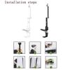 Wall Mount for PS5/ PS5 Slim/ PS5 Pro - With 2 Controller Mounts, Vertical Display, Open Design- Black Gaming Console Holder & Stand Kits